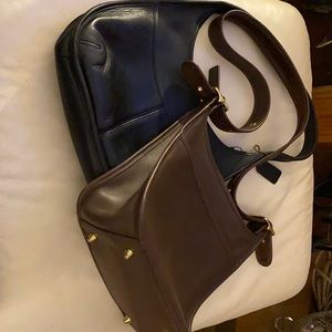 Two Coach Vintage bags